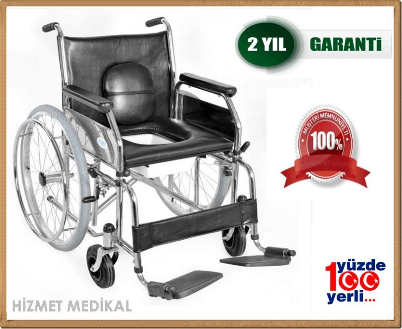 Tekerlekli Sandalye Yankol Çıkar Lazımlıklı