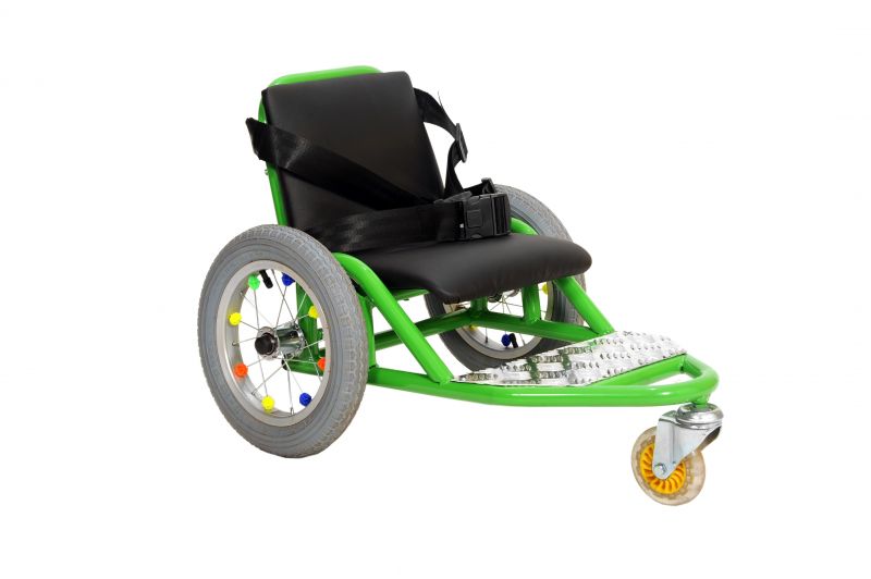 Çocuk ev içi tekerlekli sandalye