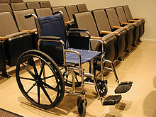 Bir tekerlekli sandalye örneği